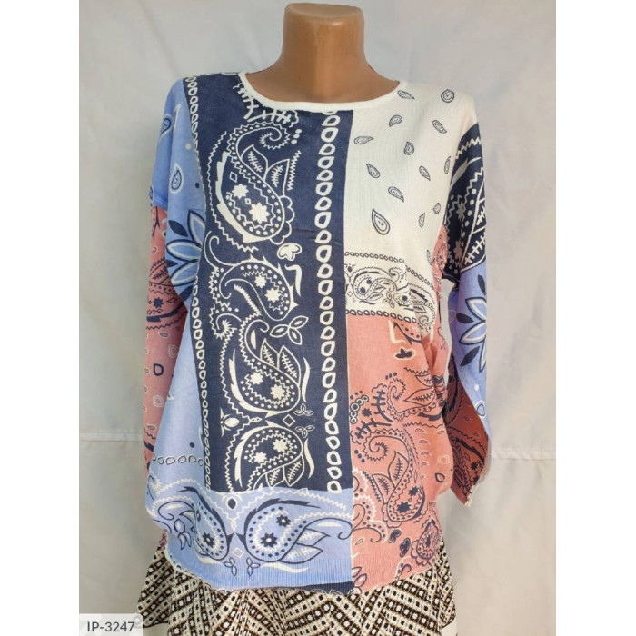 Светри та кофти великого розміру IP-3247 — тепло і мода