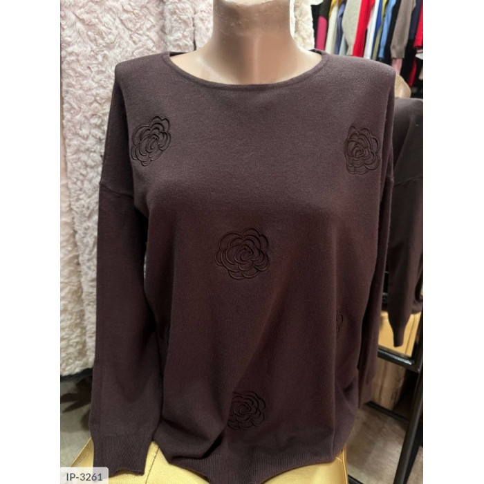 XL+ кофти IP-3261 — тренди сезону