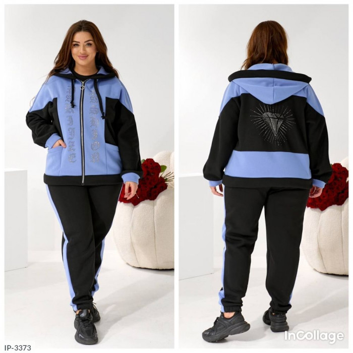 Жіночі прогулянкові костюми XL+ IP-3373 — тренди сезону