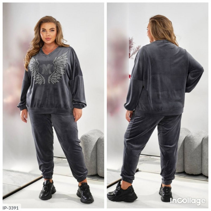 Модні костюми великого розміру IP-3391 — легкість і краса