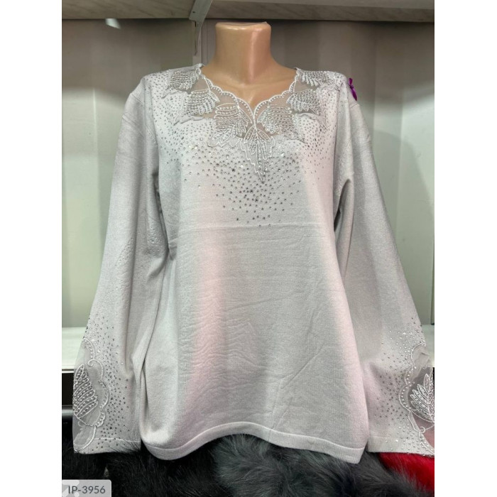 XL+ кофти Odessa Moda IP-3956 — тренди сезону 2025