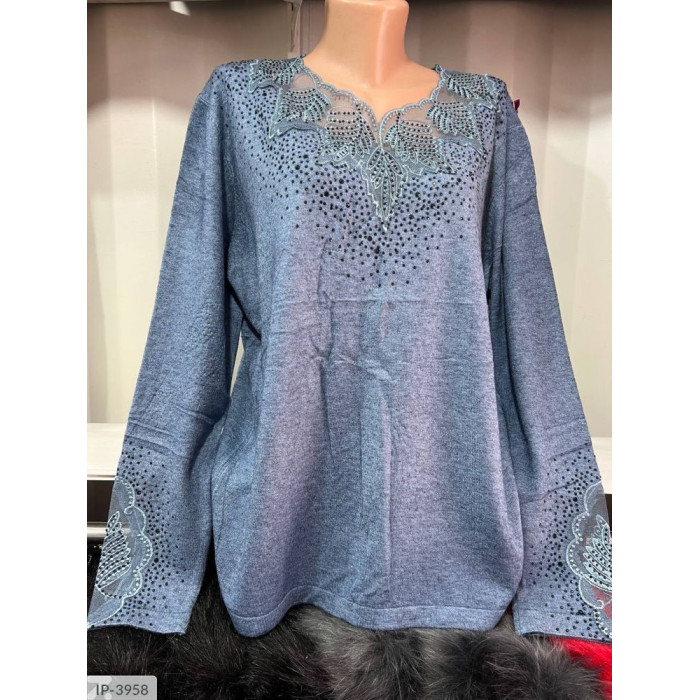 XL+ кофти IP-3958 — тренди сезону