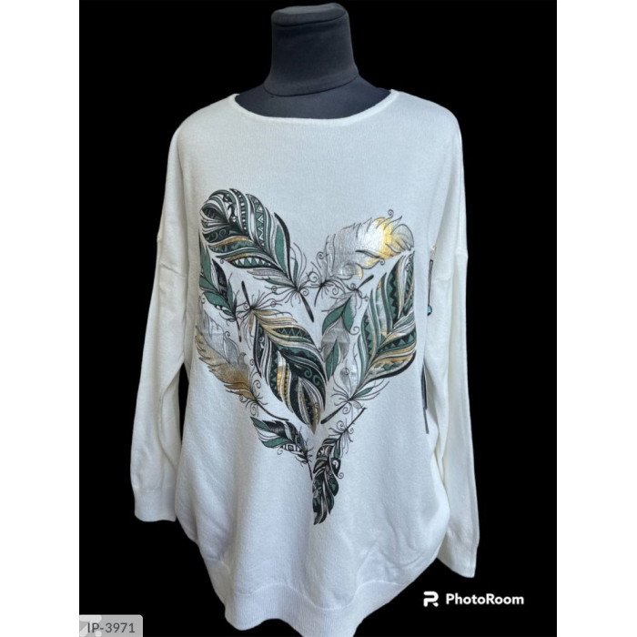 XL+ кофти IP-3971 — тренди сезону