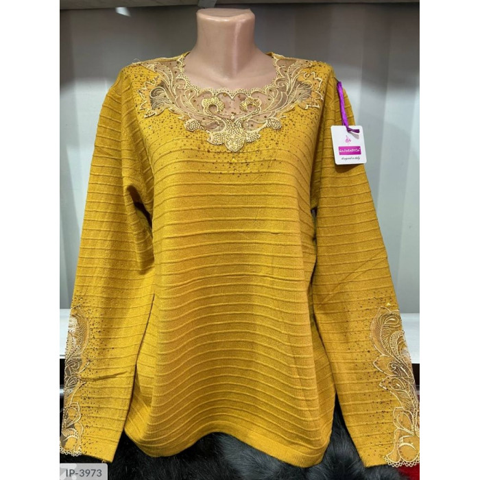 XL+ кофти IP-3973 — тренди сезону