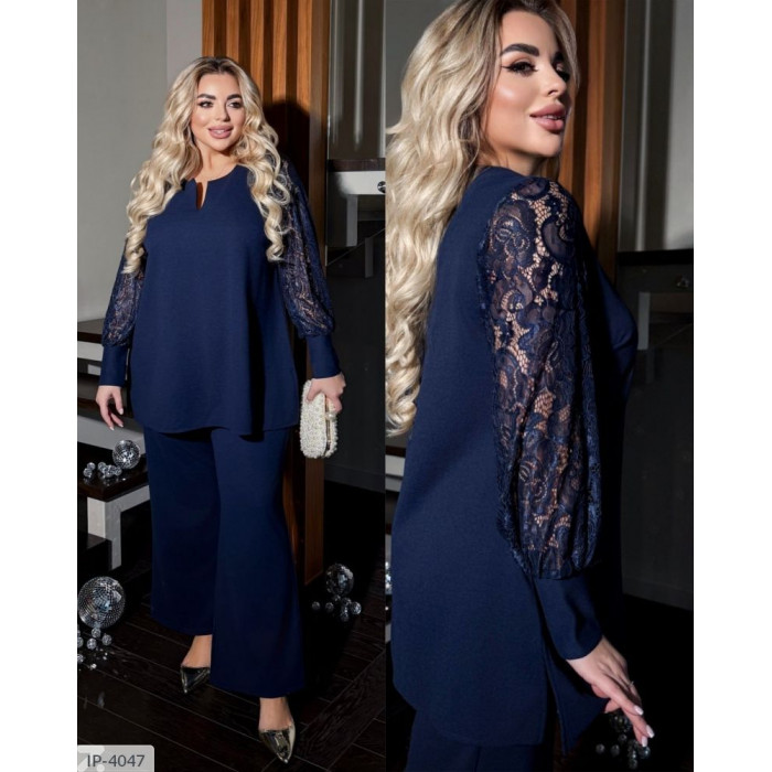 Костюми великого розміру IP-4047 — тренди і мода