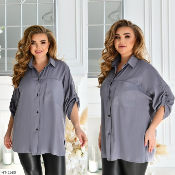 Сорочки Plus Size HT-2680 — впевненість і шарм