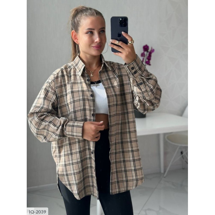 Модні образи IQ-2039 — жіночі сорочки для офісу та прогулянок