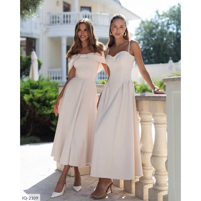 Елегантні жіночі сукні IQ-2109 — виглядай розкішно кожного дня