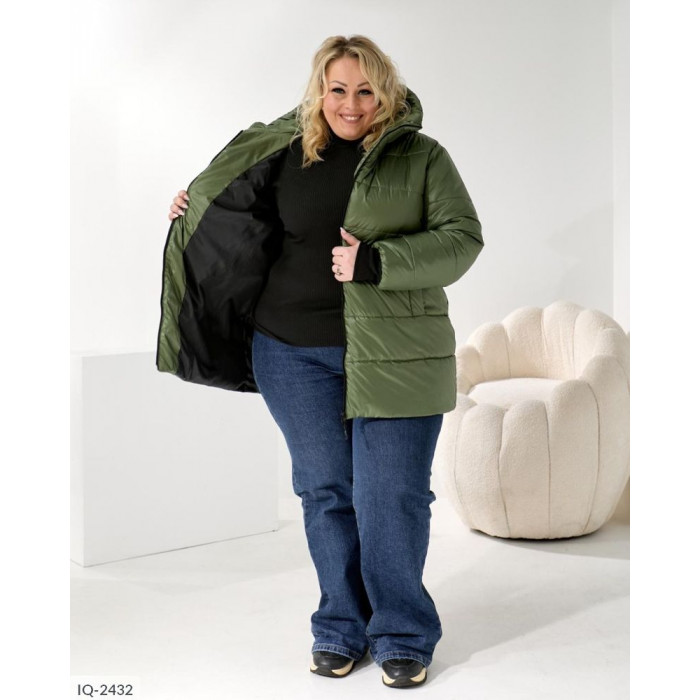 Верхній одяг великого розміру IQ-2432 — тепло і стиль