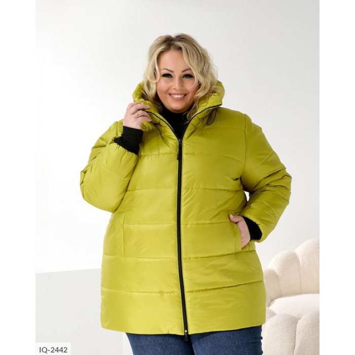 Модні куртки Plus Size IQ-2442 — зручність і мода