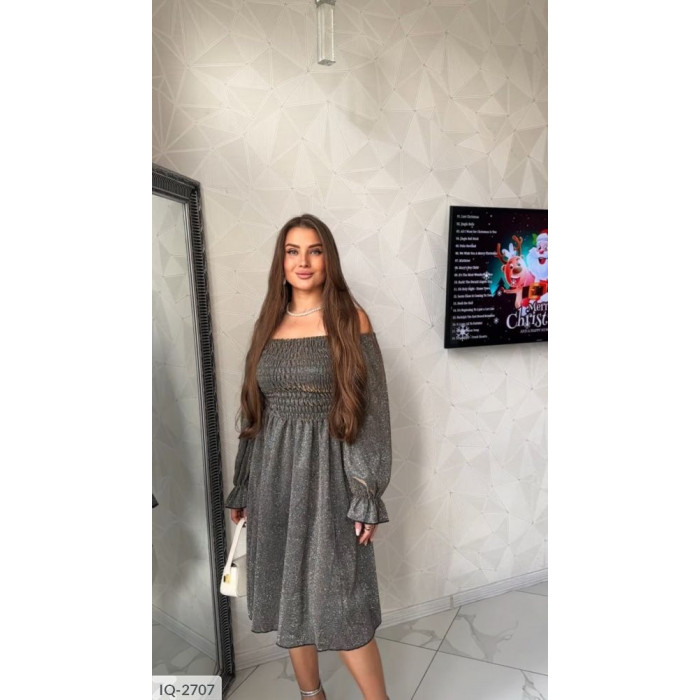 Стильні сукні Plus Size IQ-2707 — ідеальна посадка для будь-якої фігури