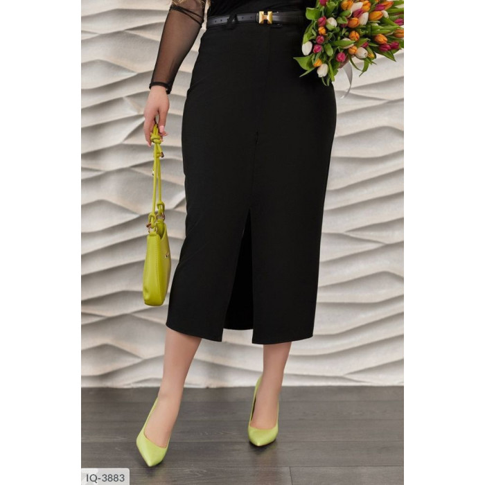 Модні спідниці XL+ IQ-3883 — тренди сезону