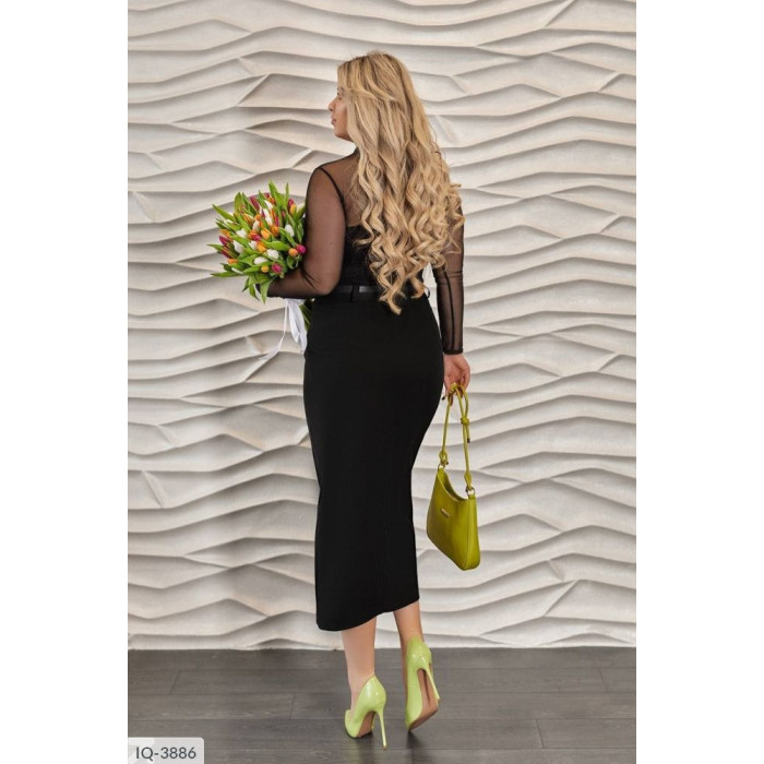 Модні спідниці великого розміру IQ-3886 — елегантність і комфорт