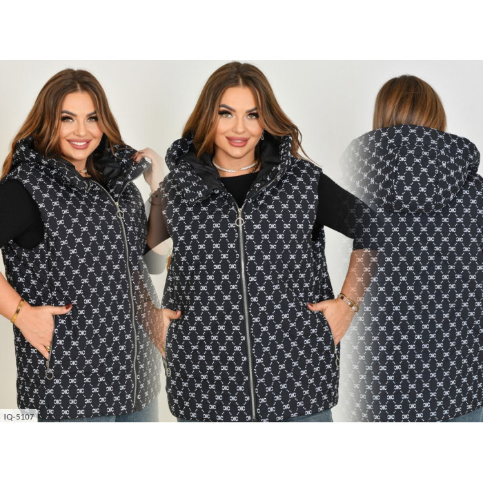 Модні куртки Plus Size IQ-5107 — зручність і мода