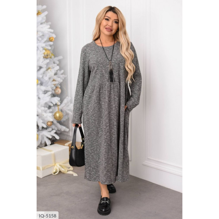 Стильні сукні Plus Size IQ-5158 — ідеальна посадка для будь-якої фігури