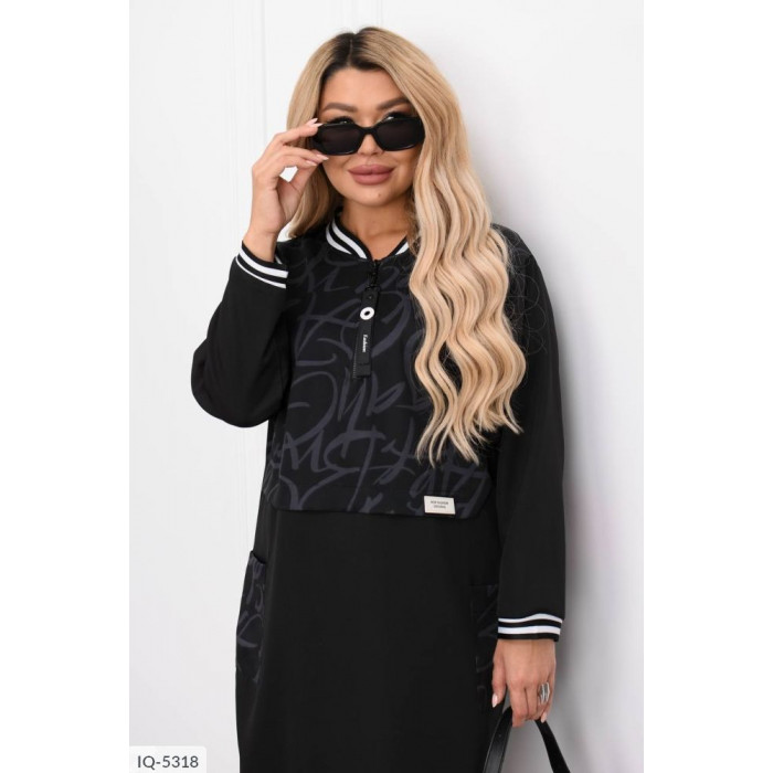 Сукні для пишних форм IQ-5318 — виглядай розкішно у будь-який день