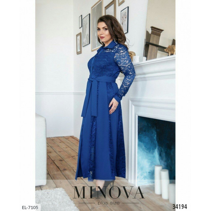 Стильні сукні Plus Size EL-7105 — ідеальна посадка для будь-якої фігури