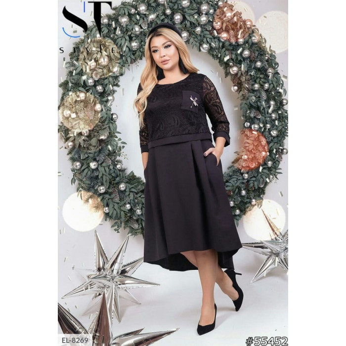 Модні образи для жінок великого розміру EL-8269 — стиль, що надихає