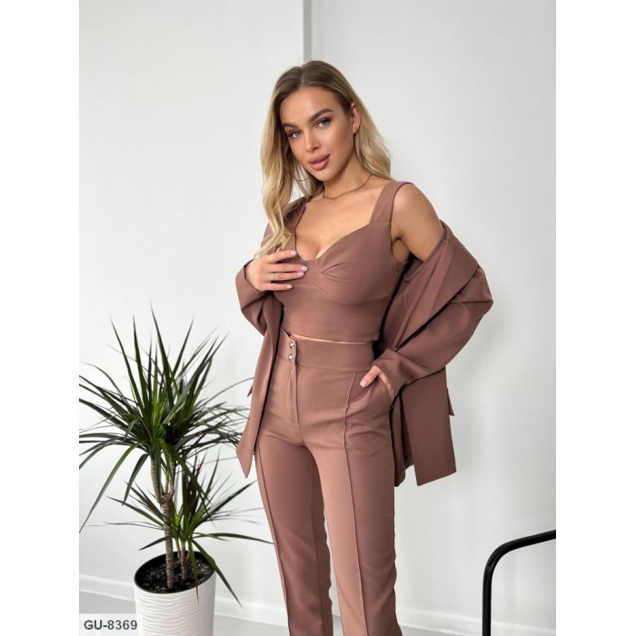 Костюми 2025 GU-8369 — трендові фасони
