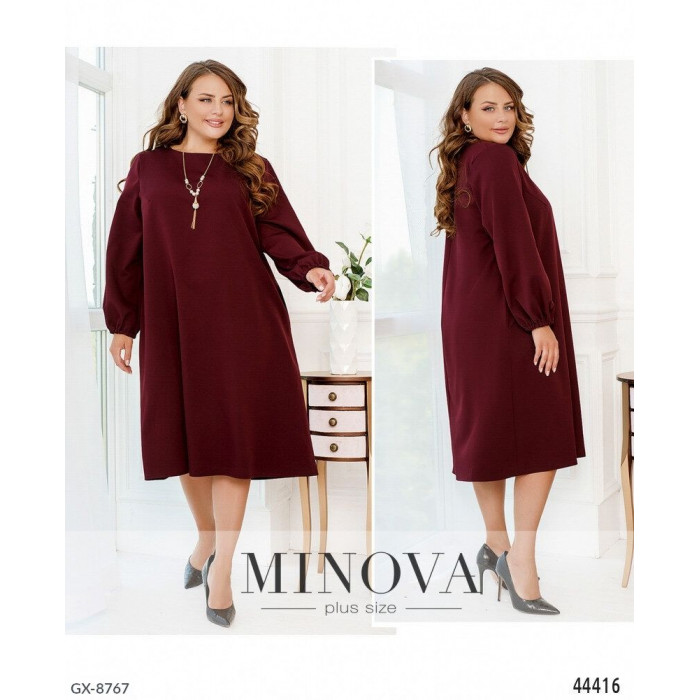 Стильні сукні Plus Size GX-8767 — ідеальна посадка для будь-якої фігури