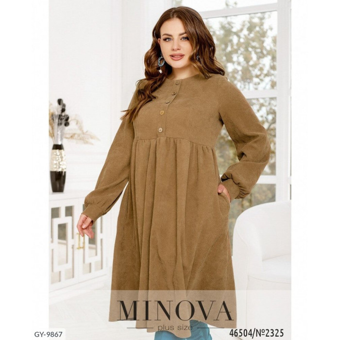 Стильні сукні Plus Size GY-9867 — ідеальна посадка для будь-якої фігури