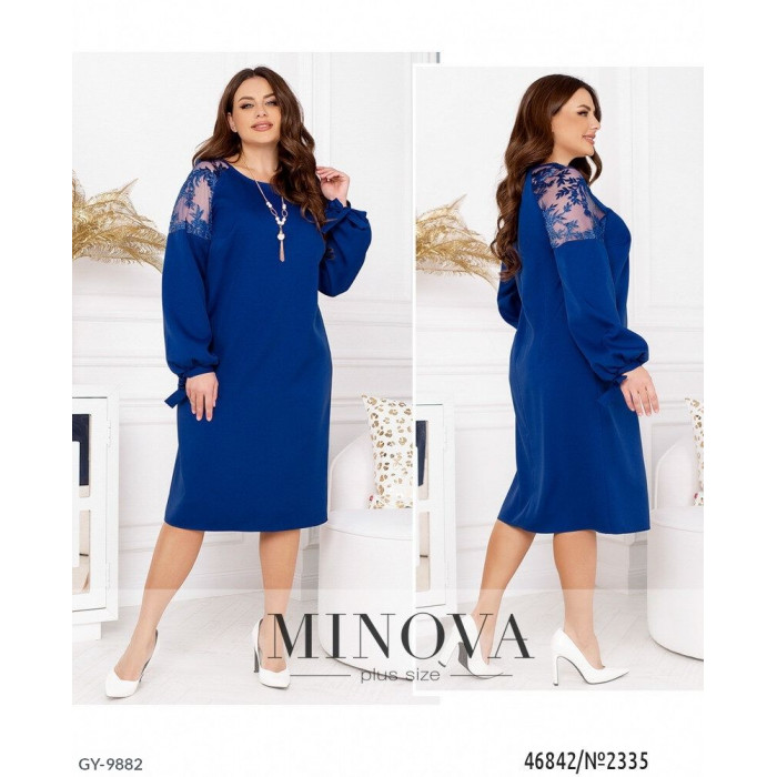 Новинки суконь великого розміру GY-9882 — твій стиль і впевненість