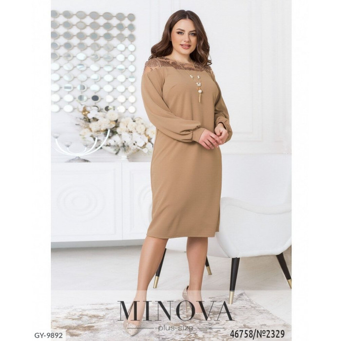 Модні сукні великого розміру GY-9892 — комфорт і краса щодня
