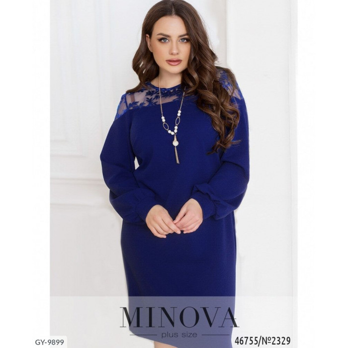 Модні сукні великого розміру GY-9899 — комфорт і краса щодня