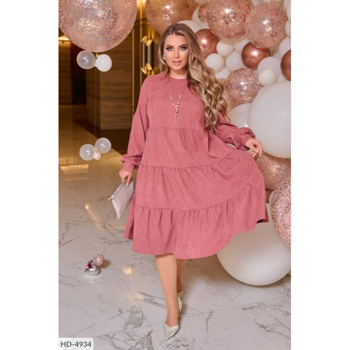 Стильні сукні Plus Size HD-4934 — ідеальна посадка для будь-якої фігури