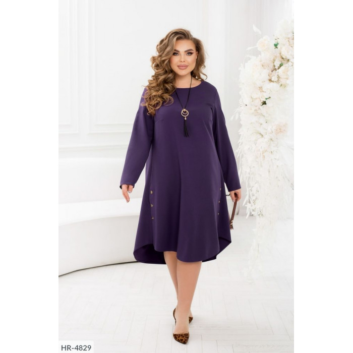 Стильні сукні Plus Size HR-4829 — ідеальна посадка для будь-якої фігури