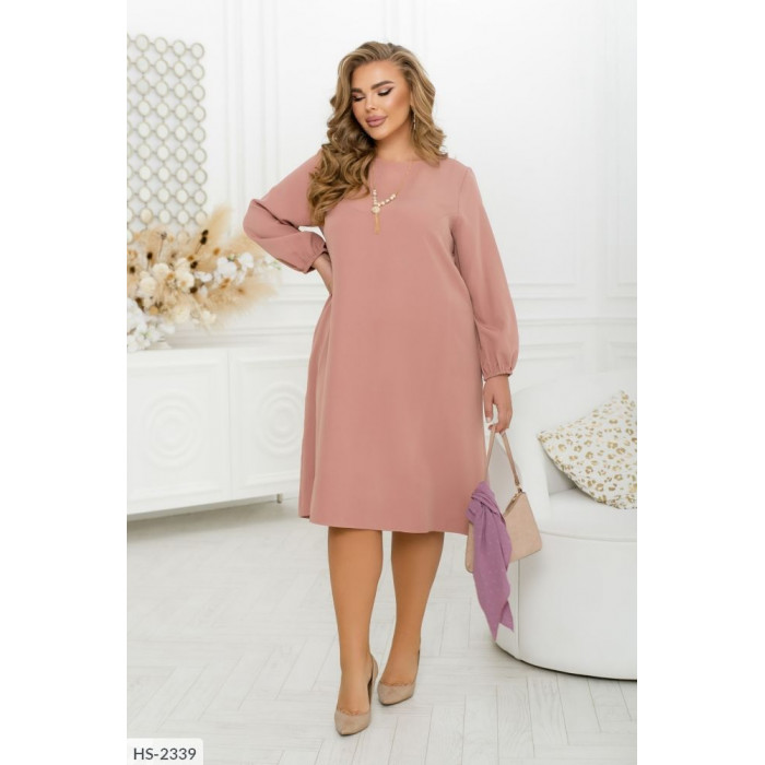 Стильні сукні Plus Size HS-2339 — ідеальна посадка для будь-якої фігури