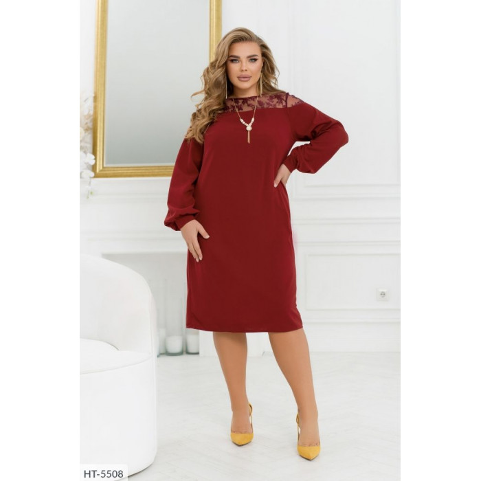 Модні сукні великого розміру HT-5508 — комфорт і краса щодня