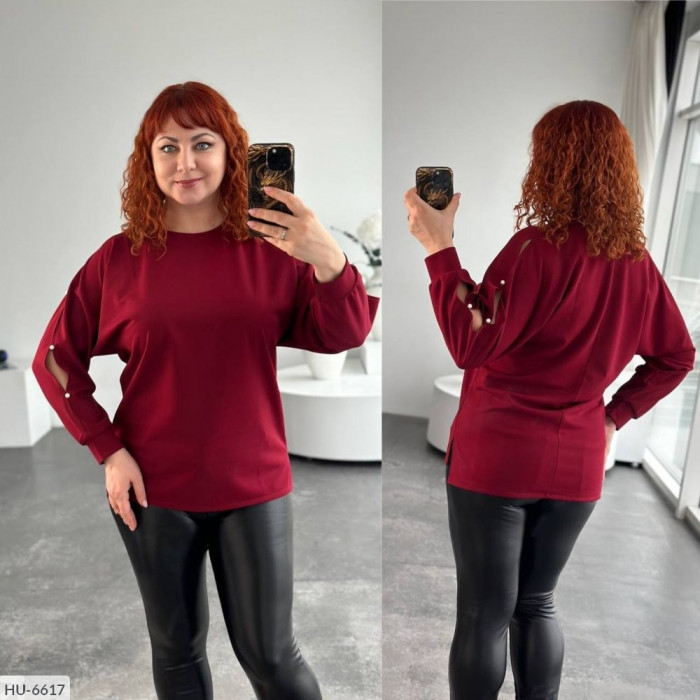 Туніки Plus Size HU-6617 — мода для будь-якої фігури