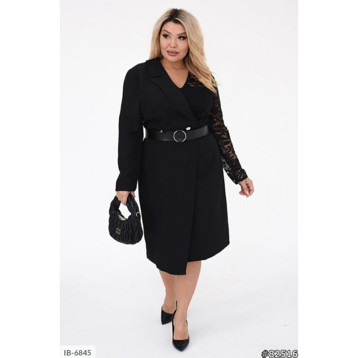 Модні образи для жінок великого розміру IB-6845 — стиль, що надихає