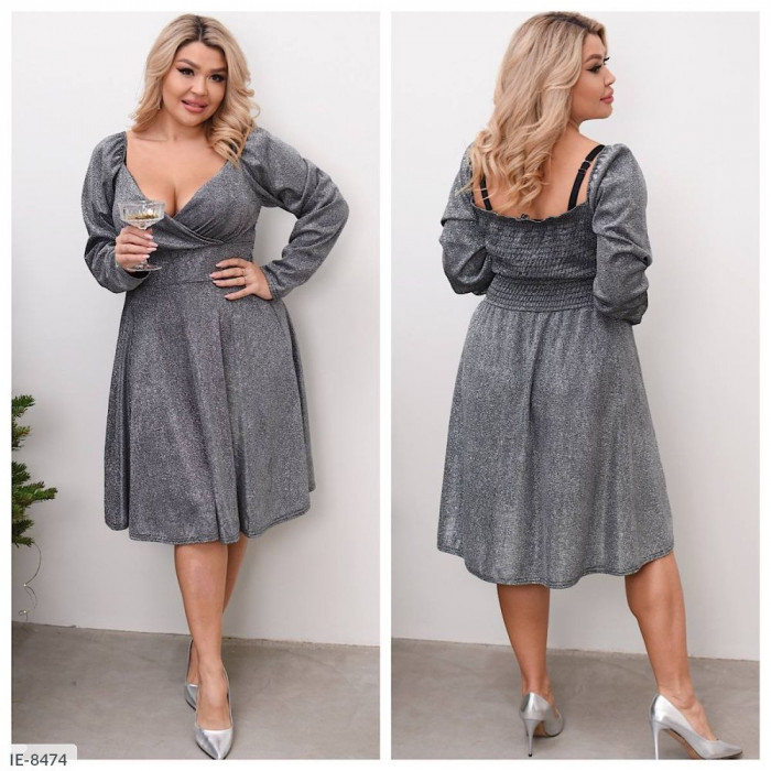 Сукні XL+ IE-8474 — елегантність і впевненість для сучасних жінок