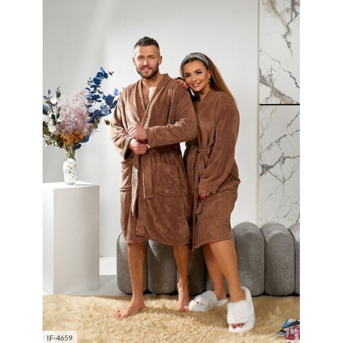 Халати Plus Size IF-4659 — практичність і шарм
