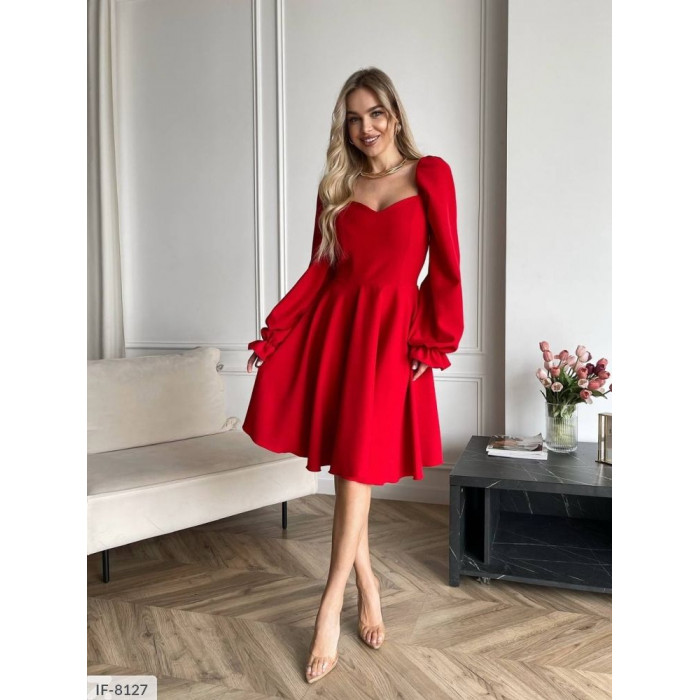 Модні тренди сезону IF-8127 — стильні сукні для сучасних жінок