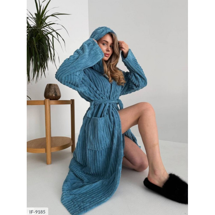Халати Plus Size IF-9185 — елегантність для дому
