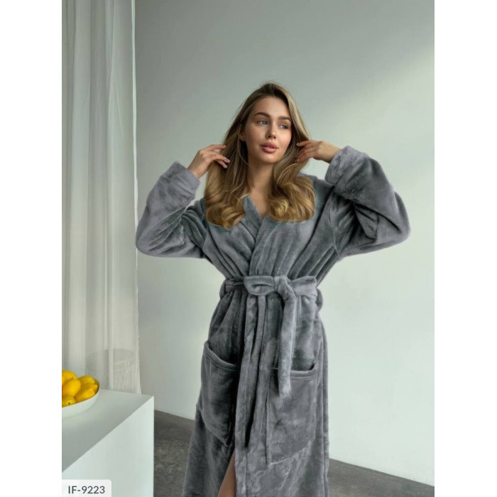 Халати XL+ IF-9223 — стильна домашня мода