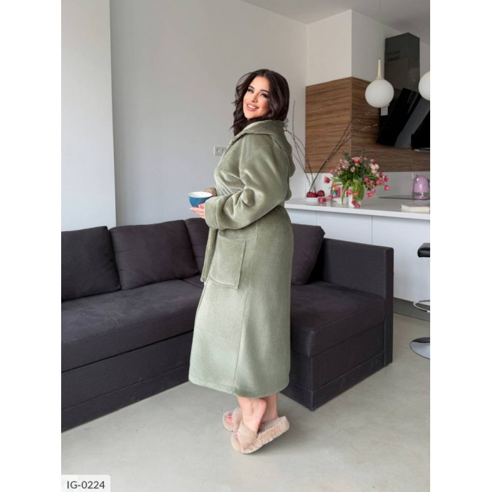 Халати XL+ IG-0224 — стильна домашня мода