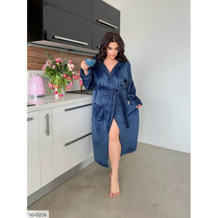 Халати Odessa Moda IG-0236 — м’якість і затишок
