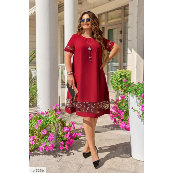 Модні сукні великого розміру IL-3256 — комфорт і краса щодня