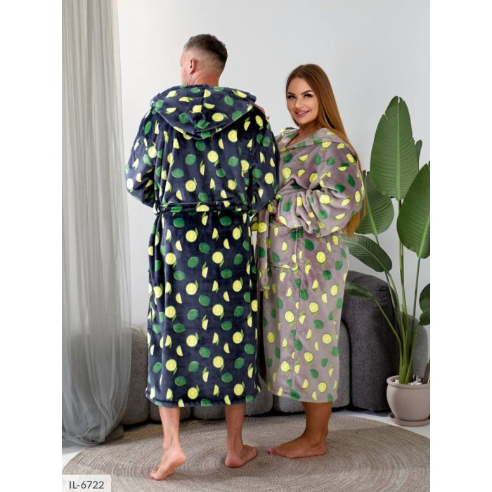 Халати Plus Size IL-6722 — практичність і шарм