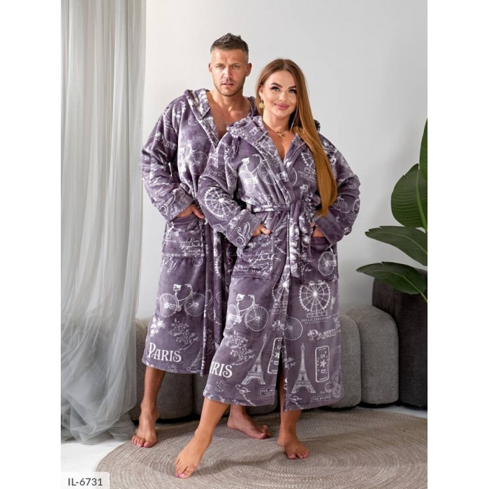 Халати для дому IL-6731 — легкість і тепло