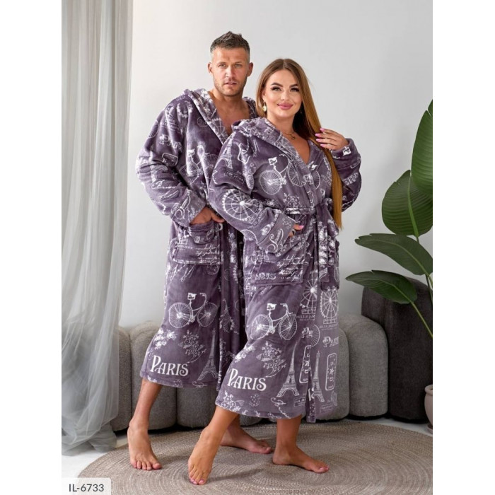 Халати Plus Size IL-6733 — практичність і шарм