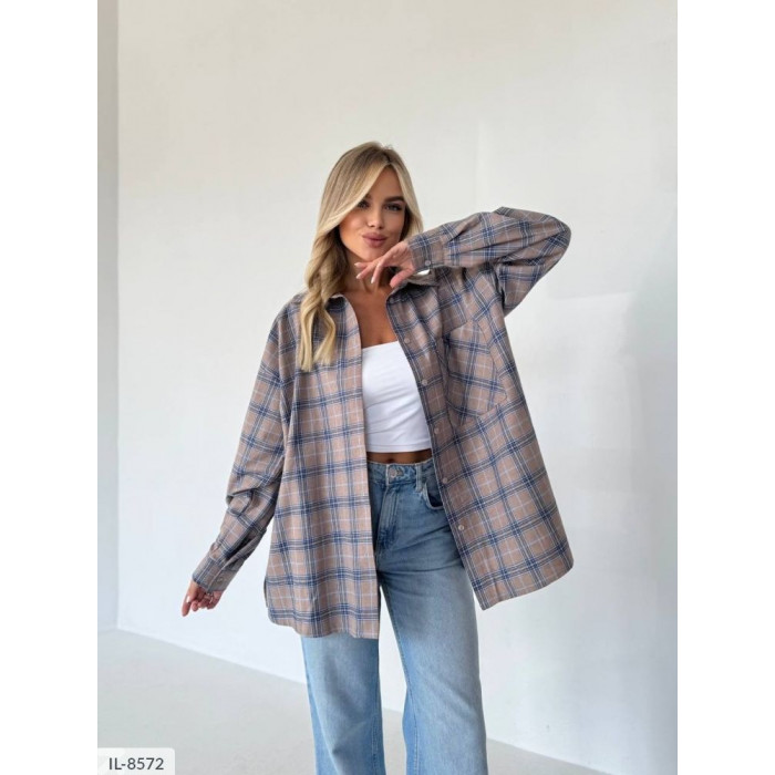 Модні образи IL-8572 — жіночі сорочки для офісу та прогулянок