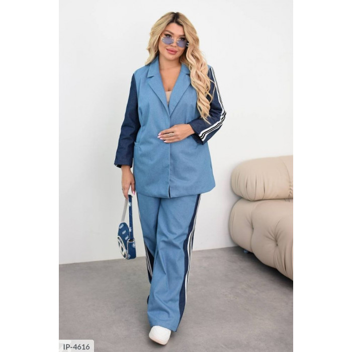 Костюми великого розміру IP-4616 — сучасна класика
