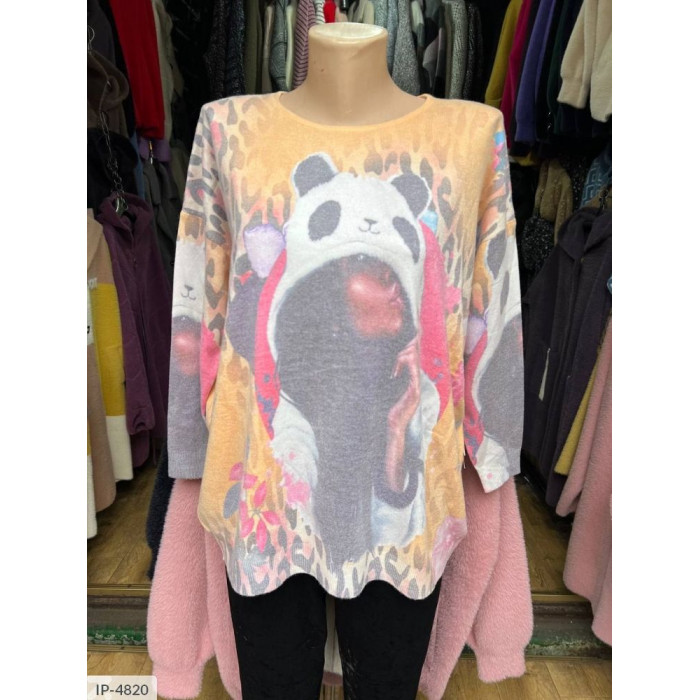 XL+ кофти Odessa Moda IP-4820 — тренди сезону 2025