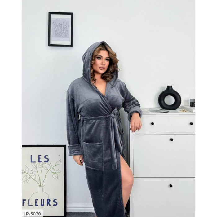 Халати Plus Size IP-5030 — елегантність для дому