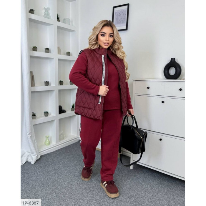 Жіночі прогулянкові костюми XL+ IP-6387 — тренди сезону